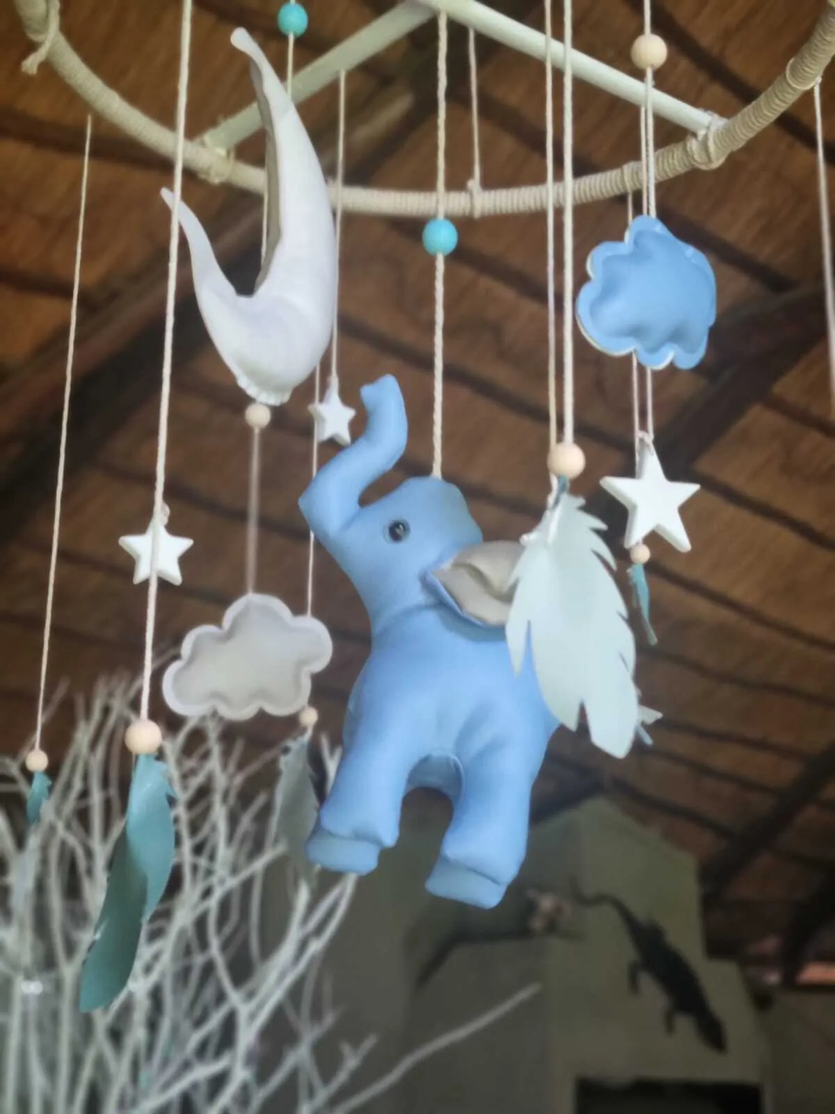 S1864.1 Giant Mobile - Hanging Elephant - FOR SALE - R360