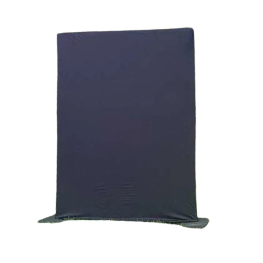S1299 Black Pocket Draping