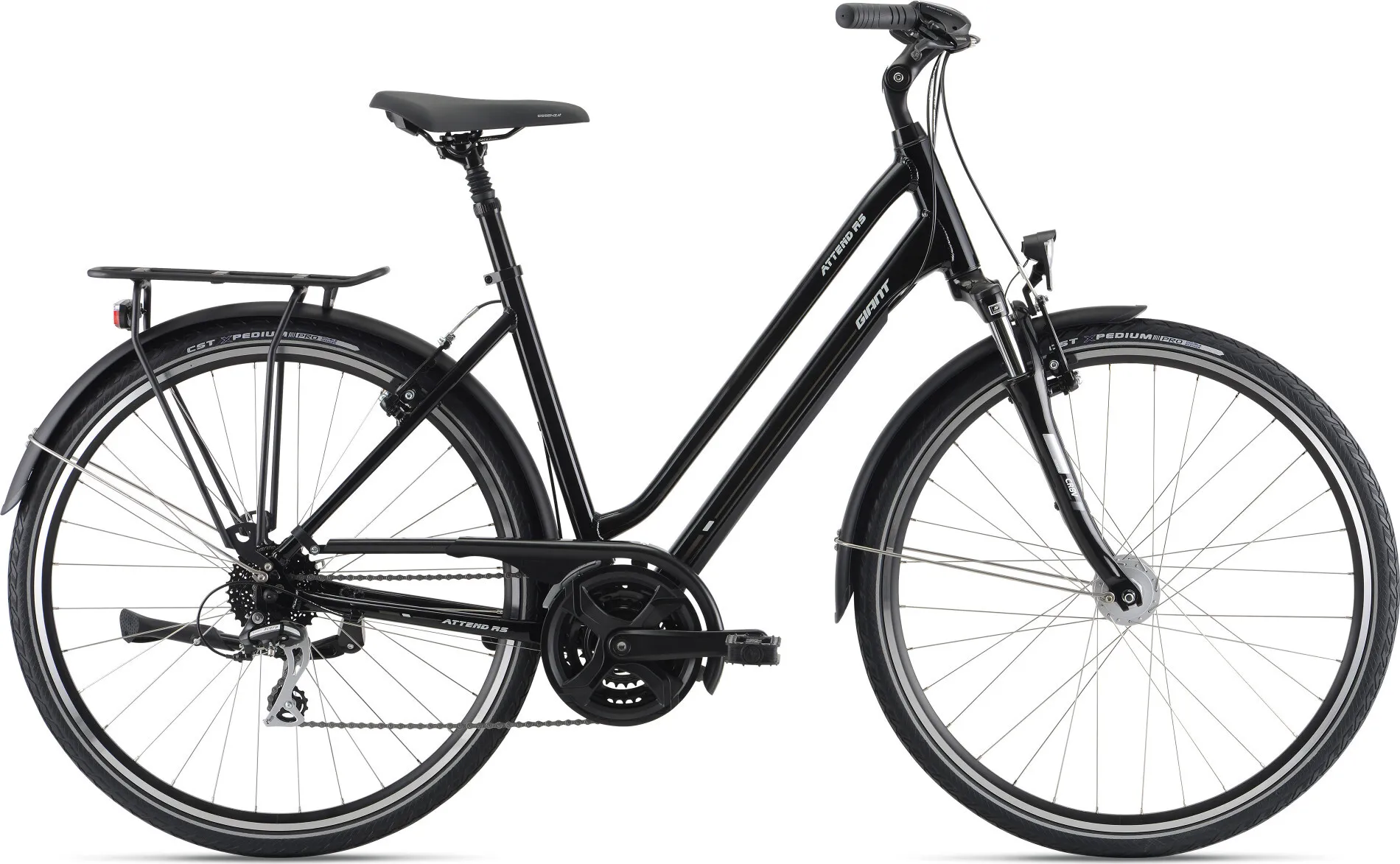 Touring Cykel med lav indstigning
