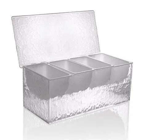 4-Condiment Bar with Ice Tray