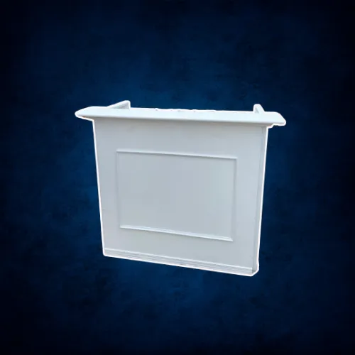 White Portable Bar - 4ft