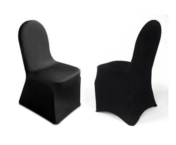 Black chair covers
