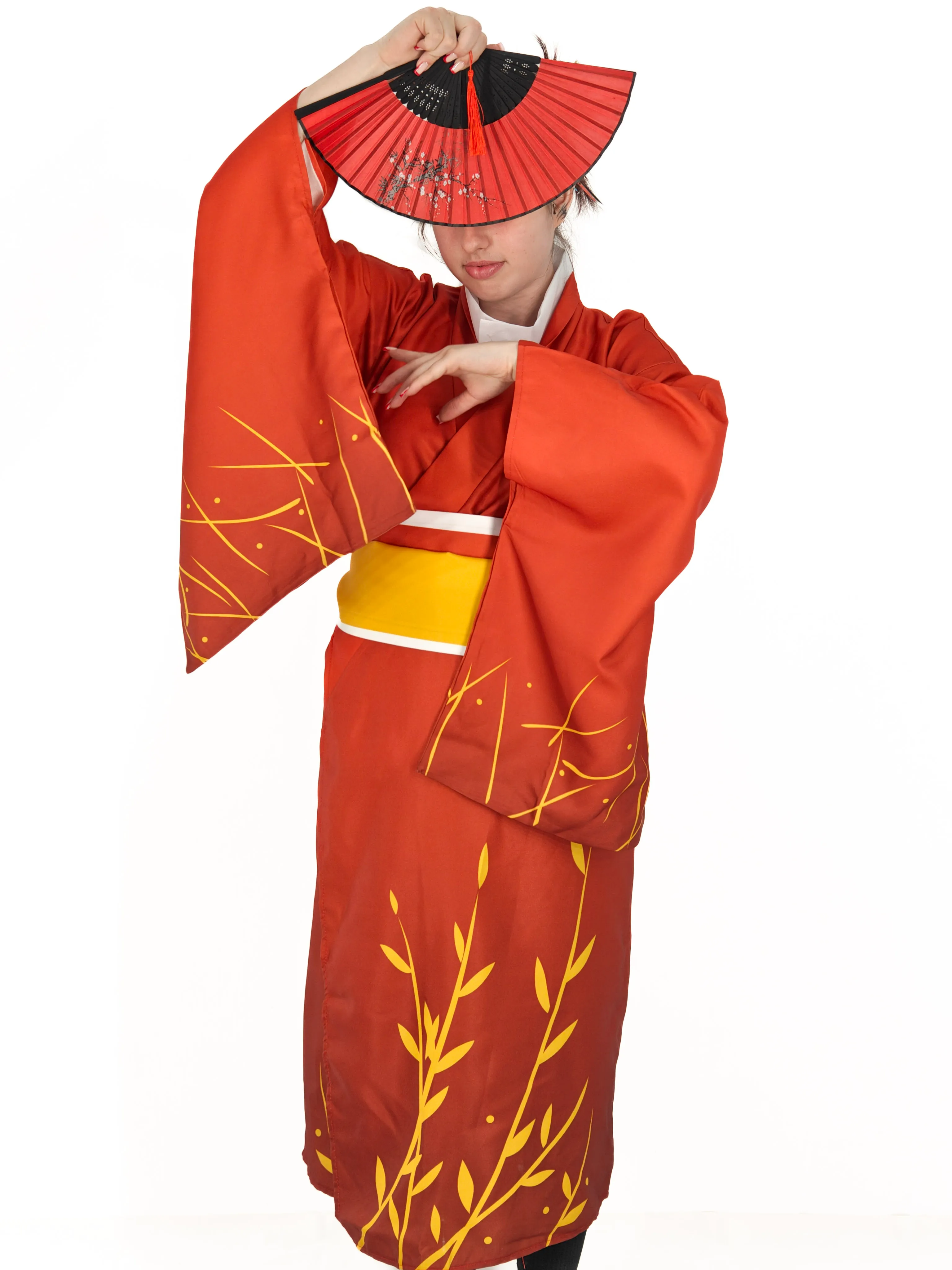 🍁 Autumn Ember Kimono