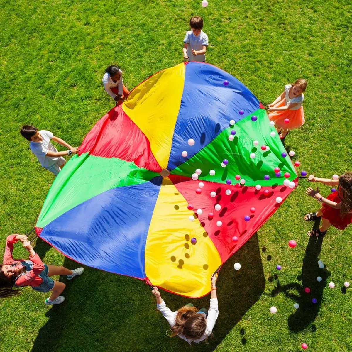Rainbow Parachute