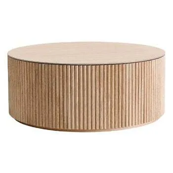 Fluted Coffee Table