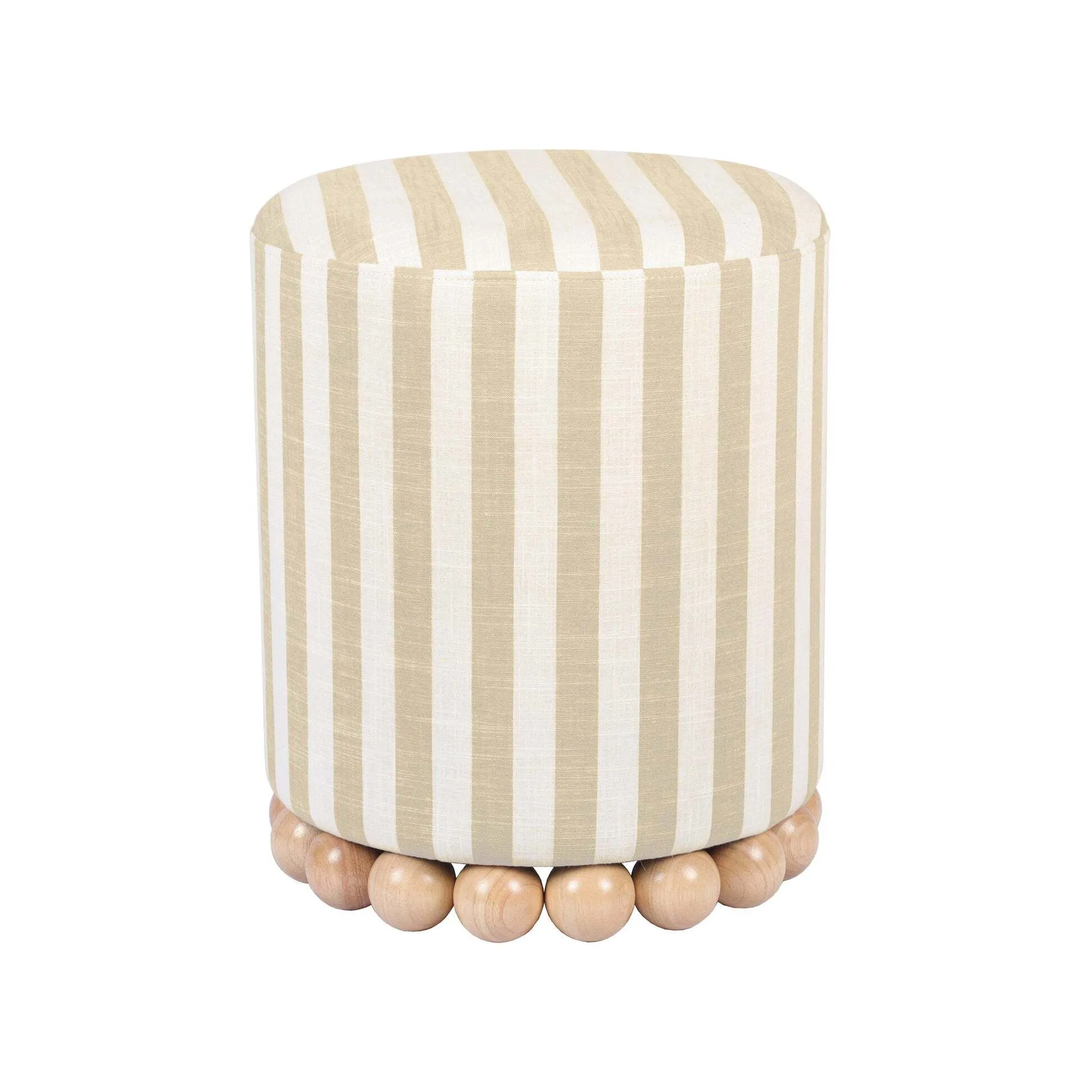 Dex Striped Ottoman