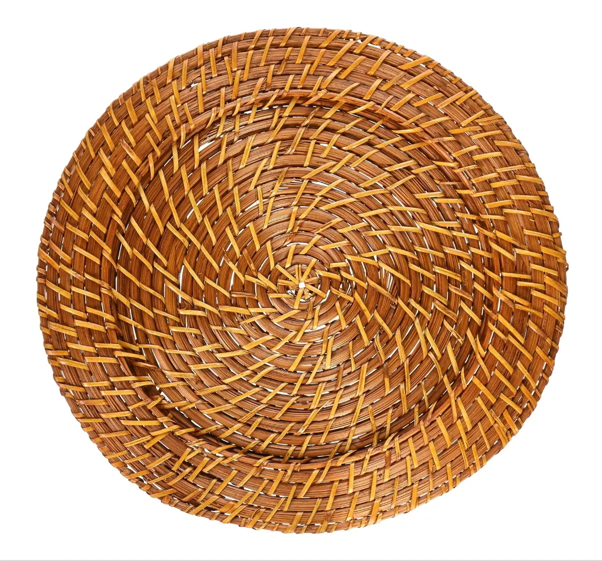 Woven Rattan Charger