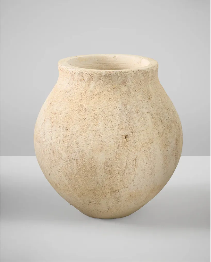 Aged Stone Vase