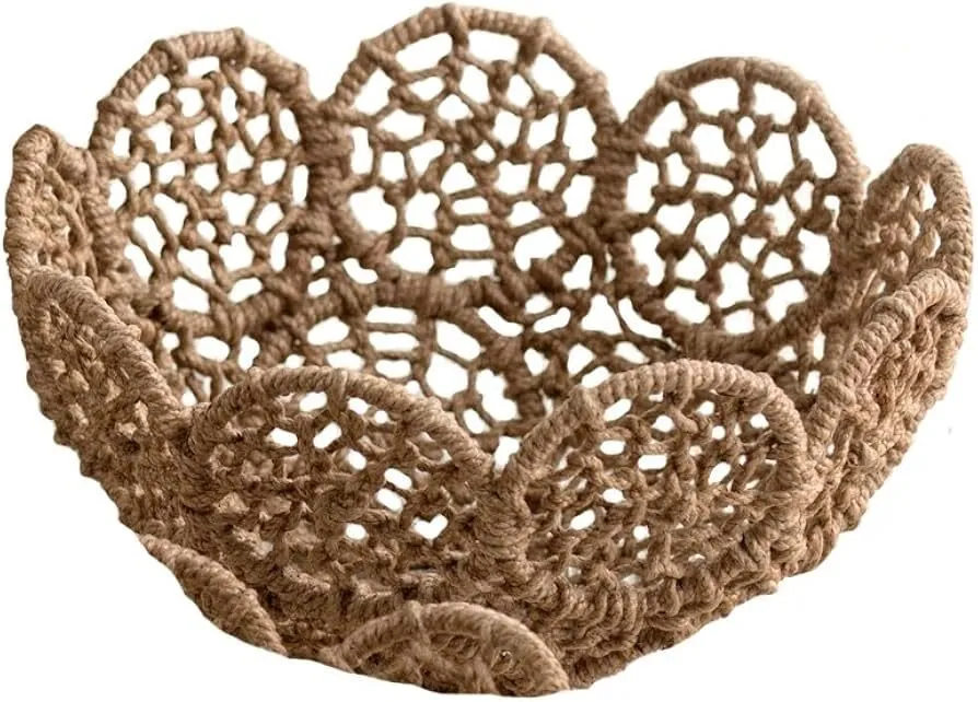 Macrame bowl
