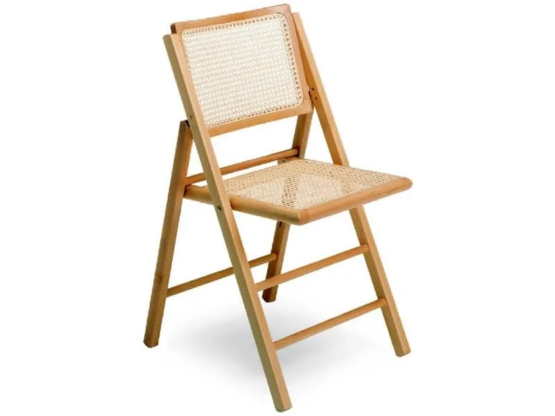 Cane Folding Chair