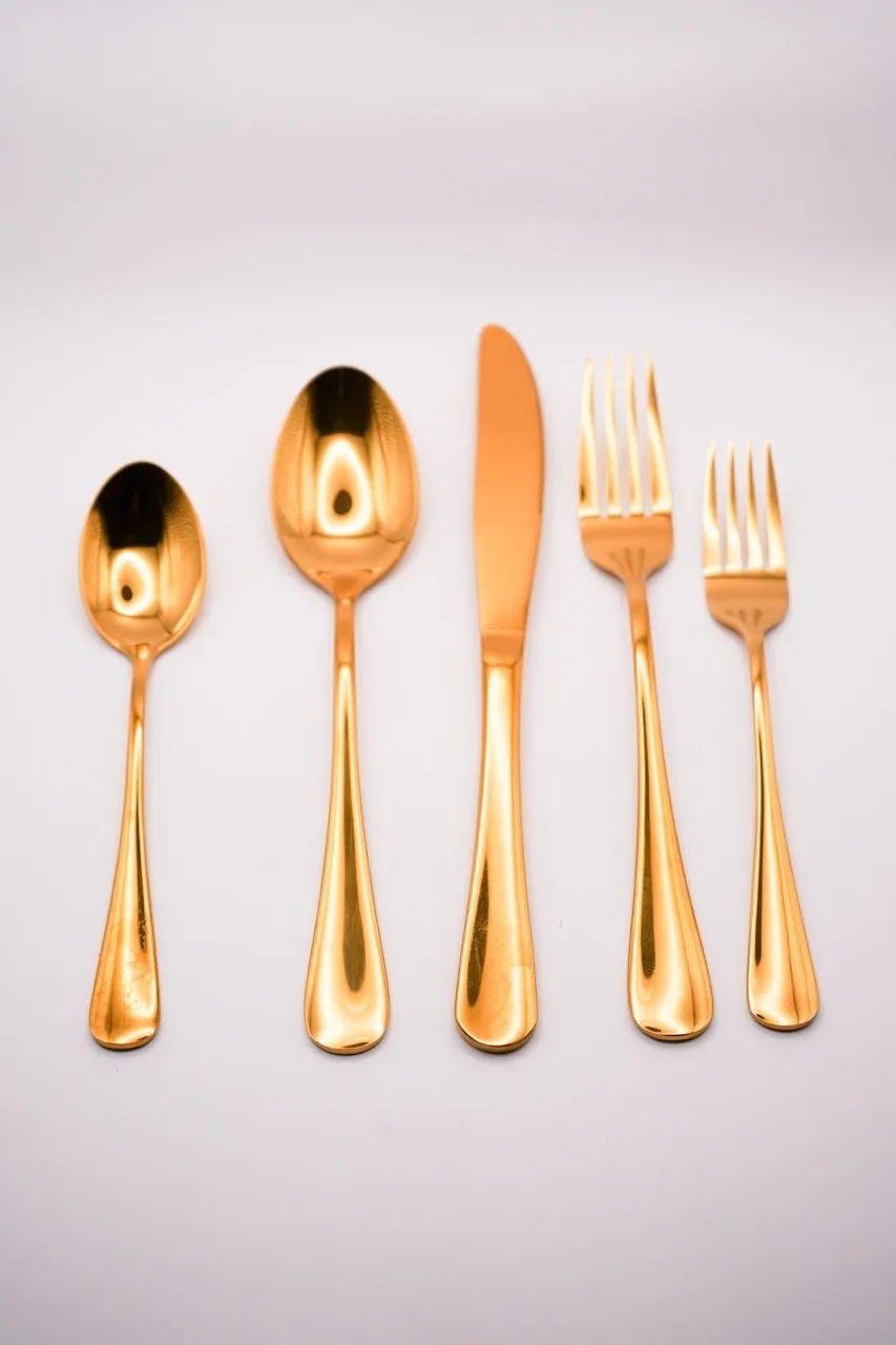 Gold Flatware/Silverware set