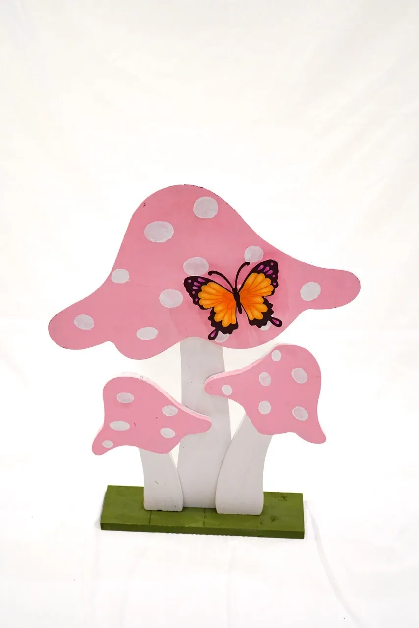 Pink wood mushrooms (24 inches)