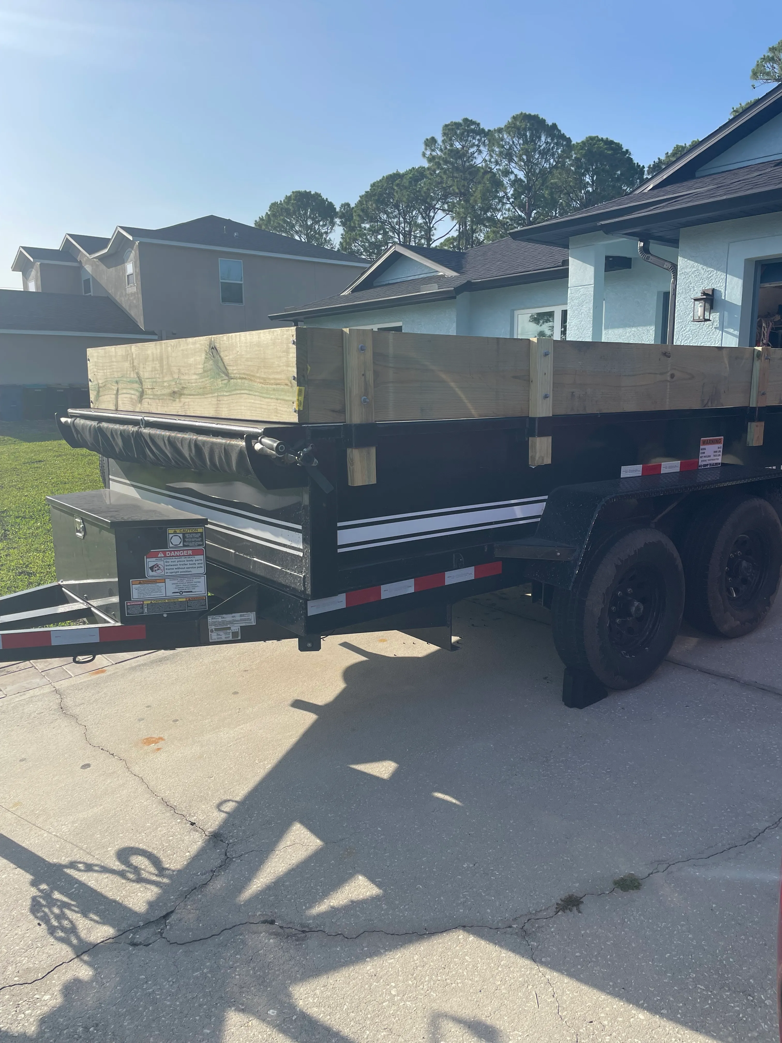 6X12 Dump Trailer