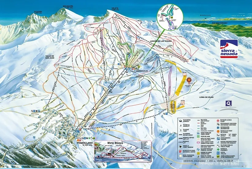 Białe szaleństwo: Sierra Nevada z Costa del Sol