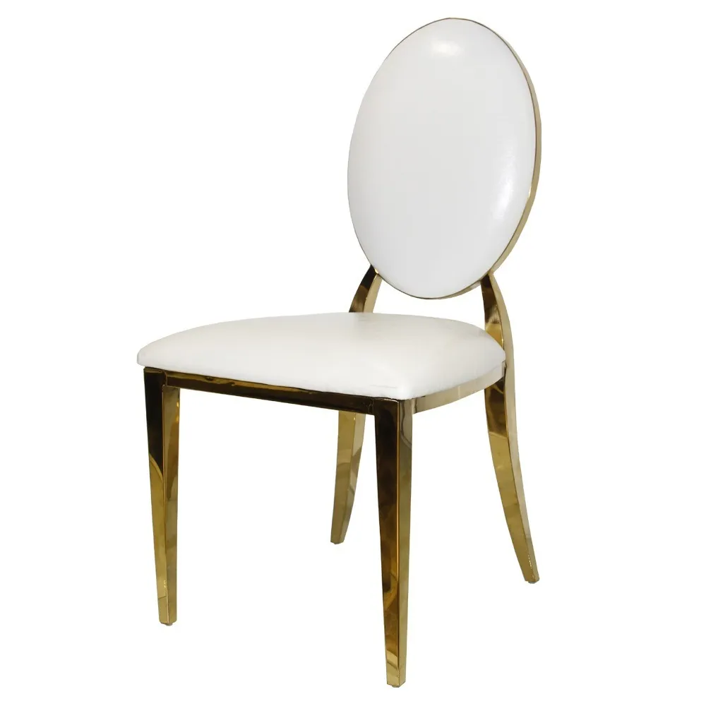 Oval Top Stainless steel chairs