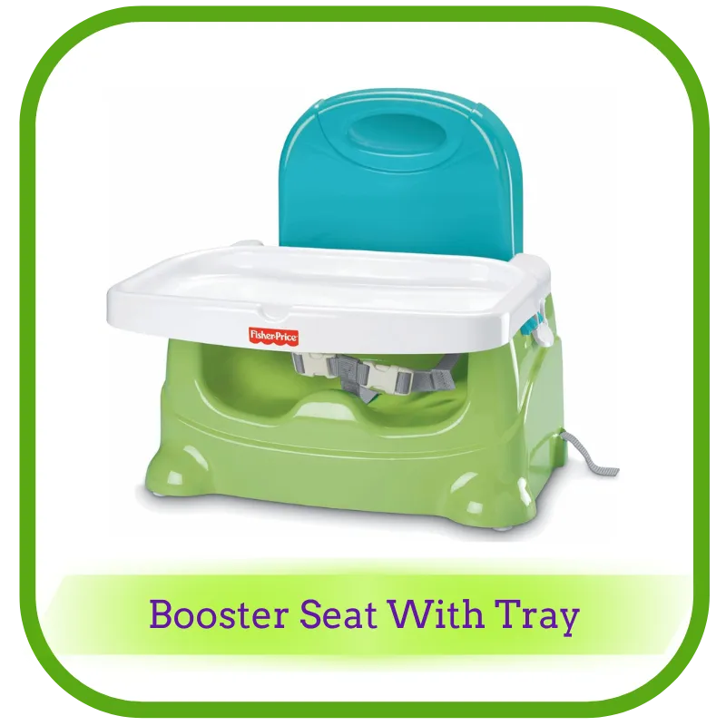 Booster Seat With Tray