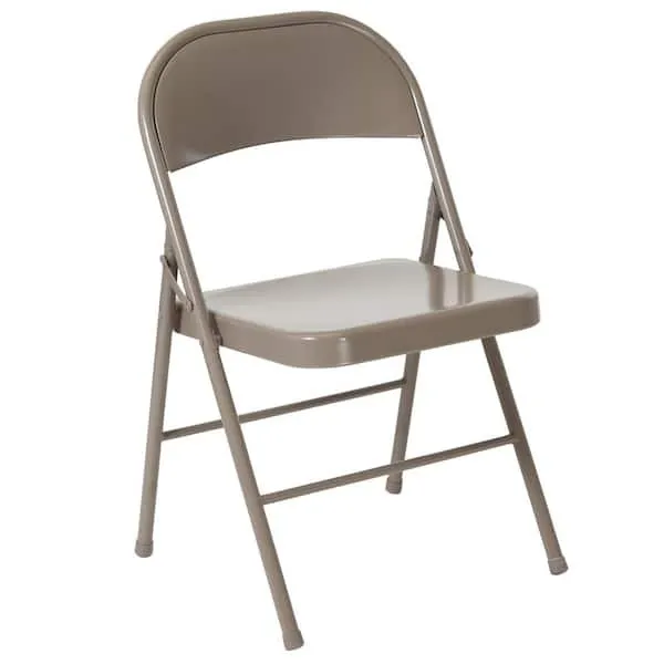 Metal Gray Folding Chairs