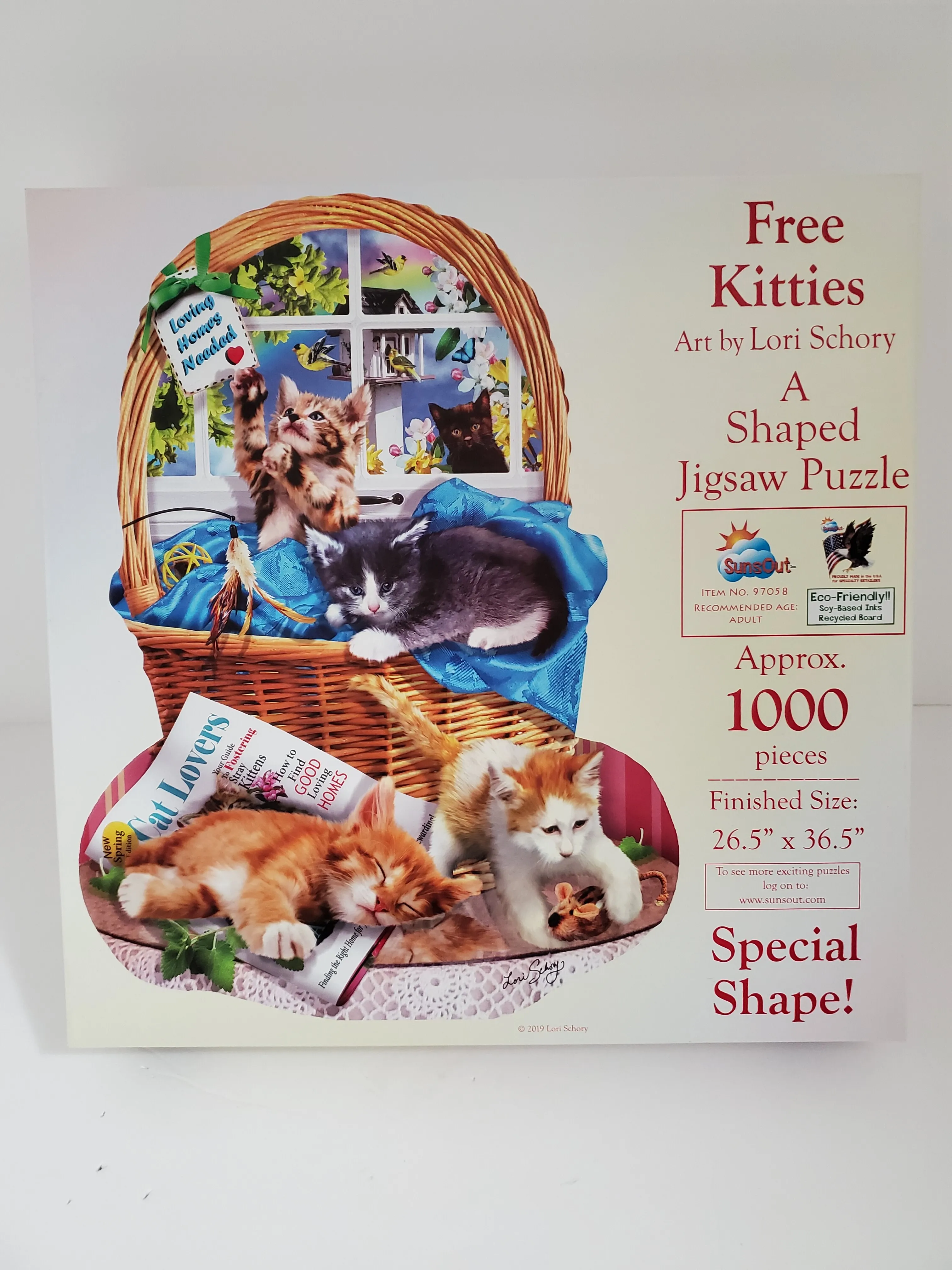 1000pc Puzzle - Free Kitties