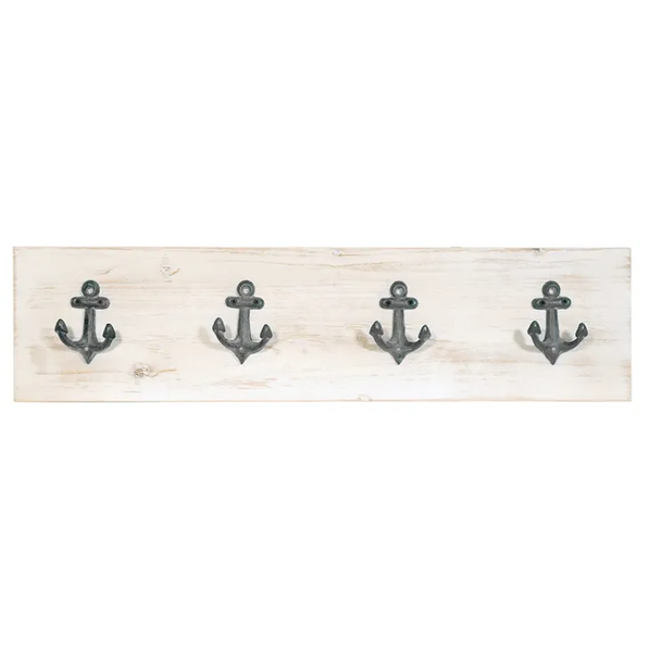 4 Anchor Hook Wall art Exquisite Interiors Co