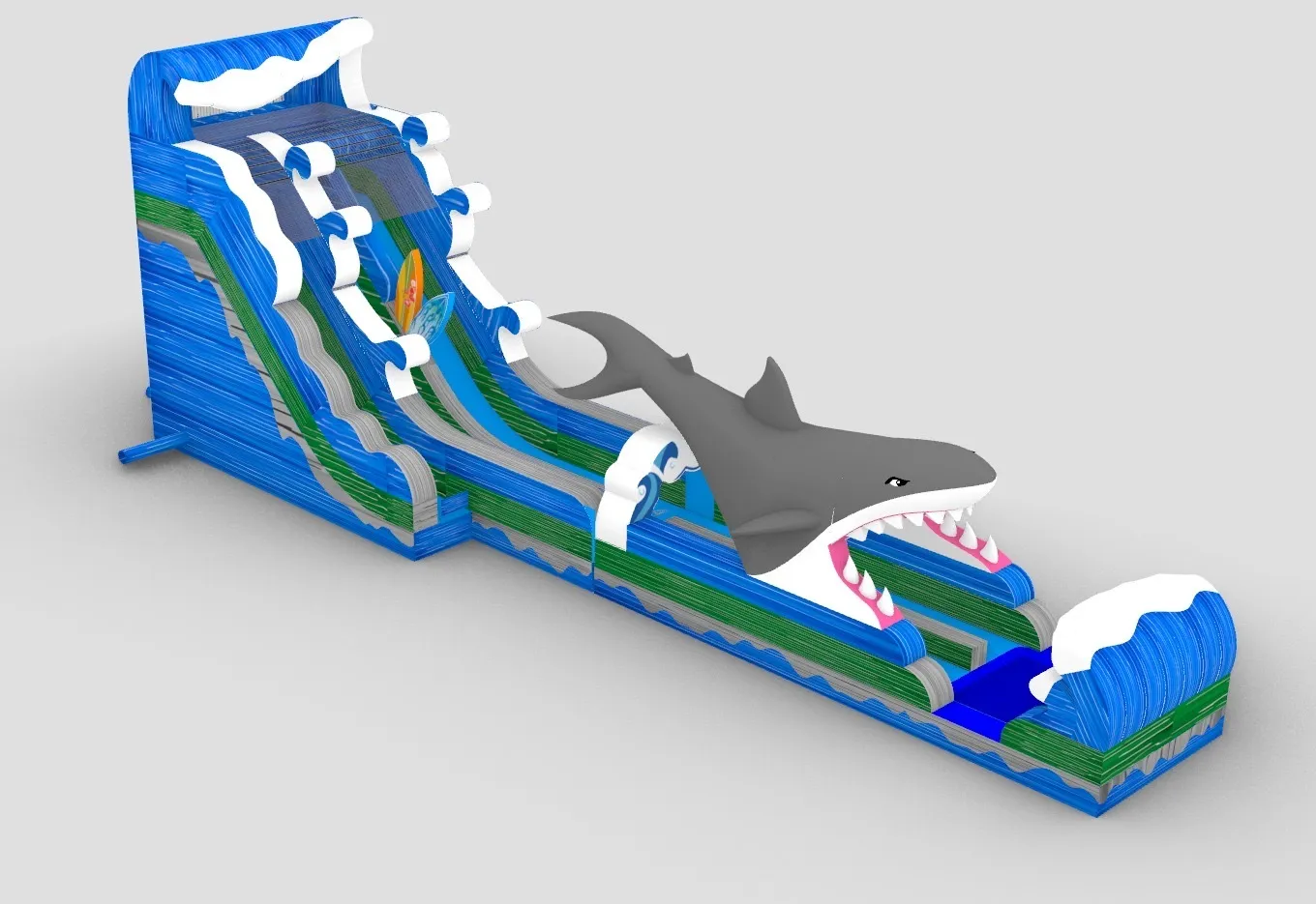 Jaws: The Drop Zone: - 22ft Dual Lane Water Slide 🚨 COMING EARLY OCTOBER 🚨