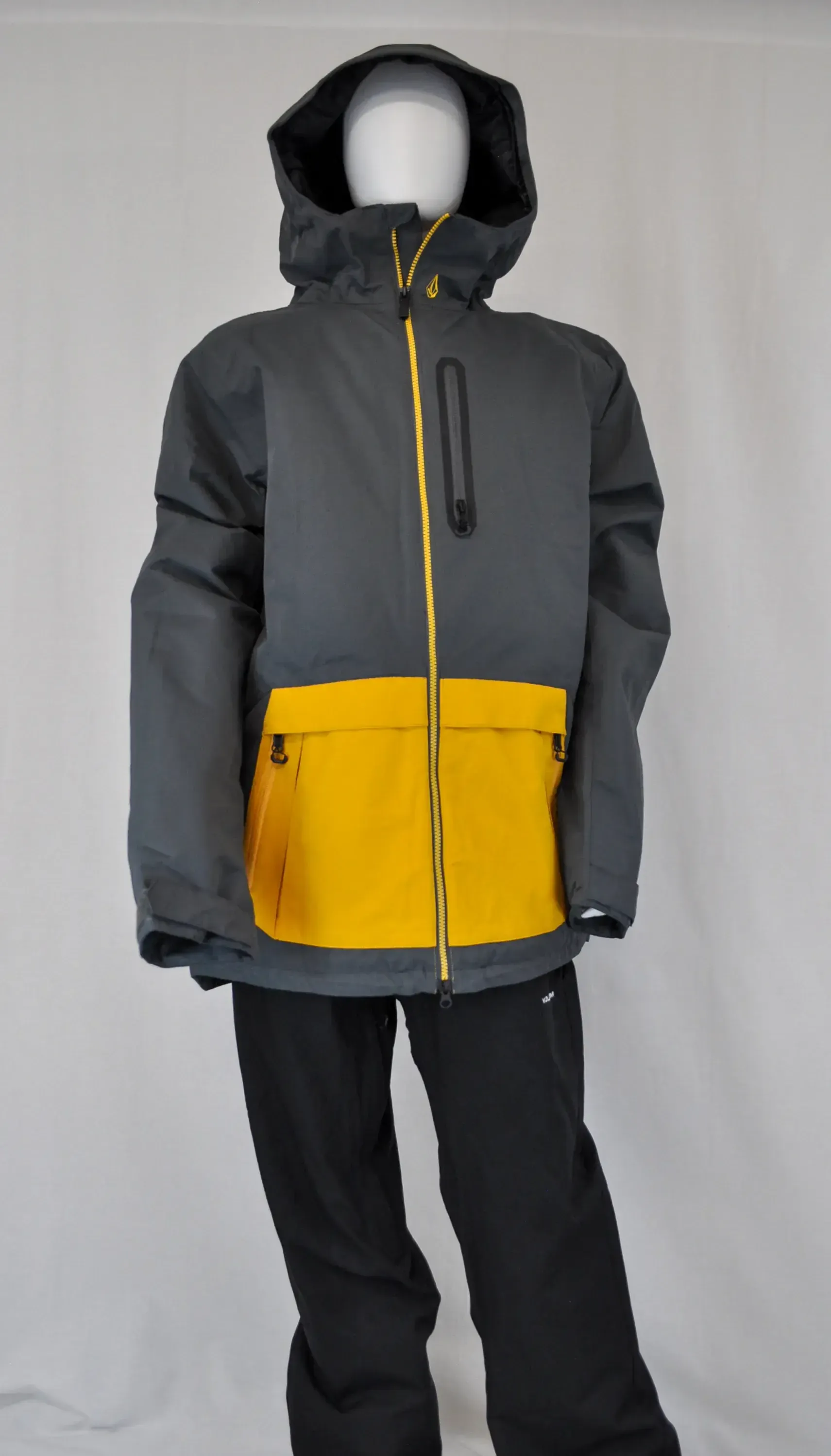 Men’s Volcom Grey & Yellow Coat