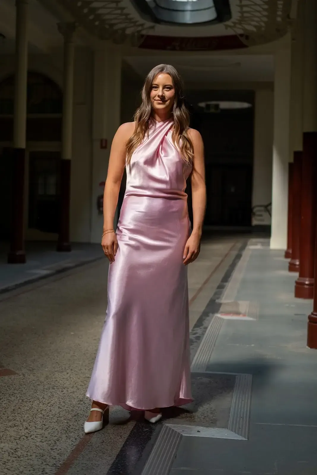 YLD Light Pink Crossover Maxi SIZE S  