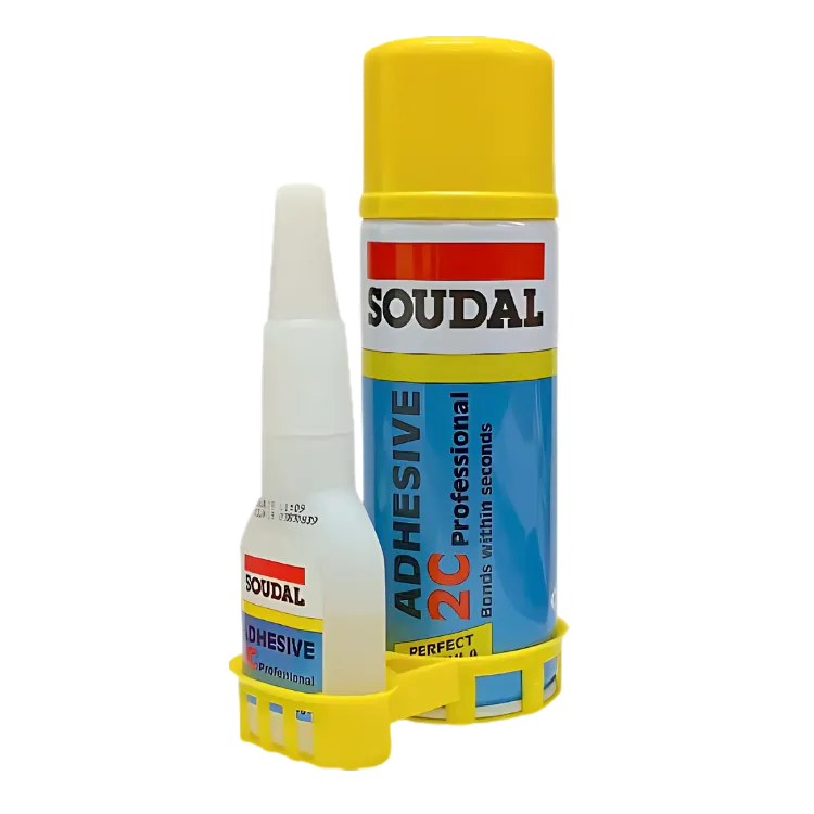 Superglue and Activator BondingKit Clear (Soudal)