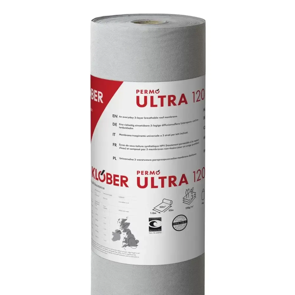  1.0m Breathable roofing membrane 50m 
