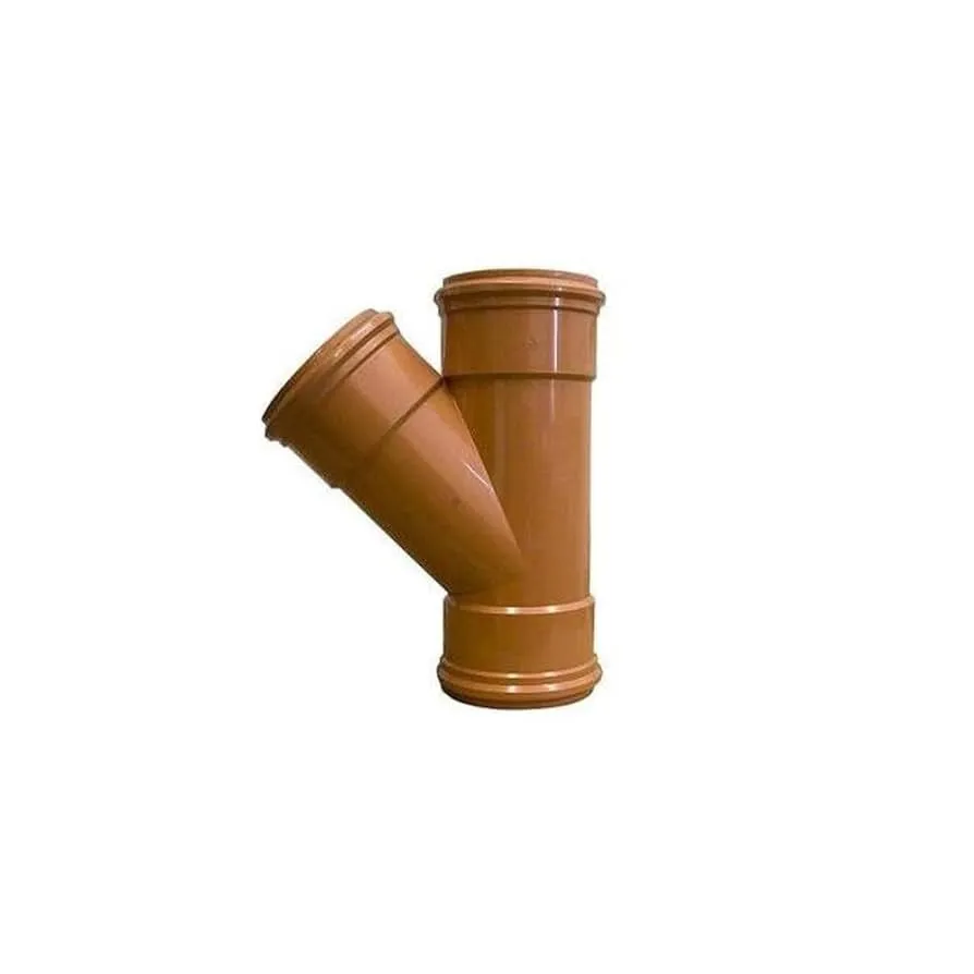  110mm Y junction triple socket 