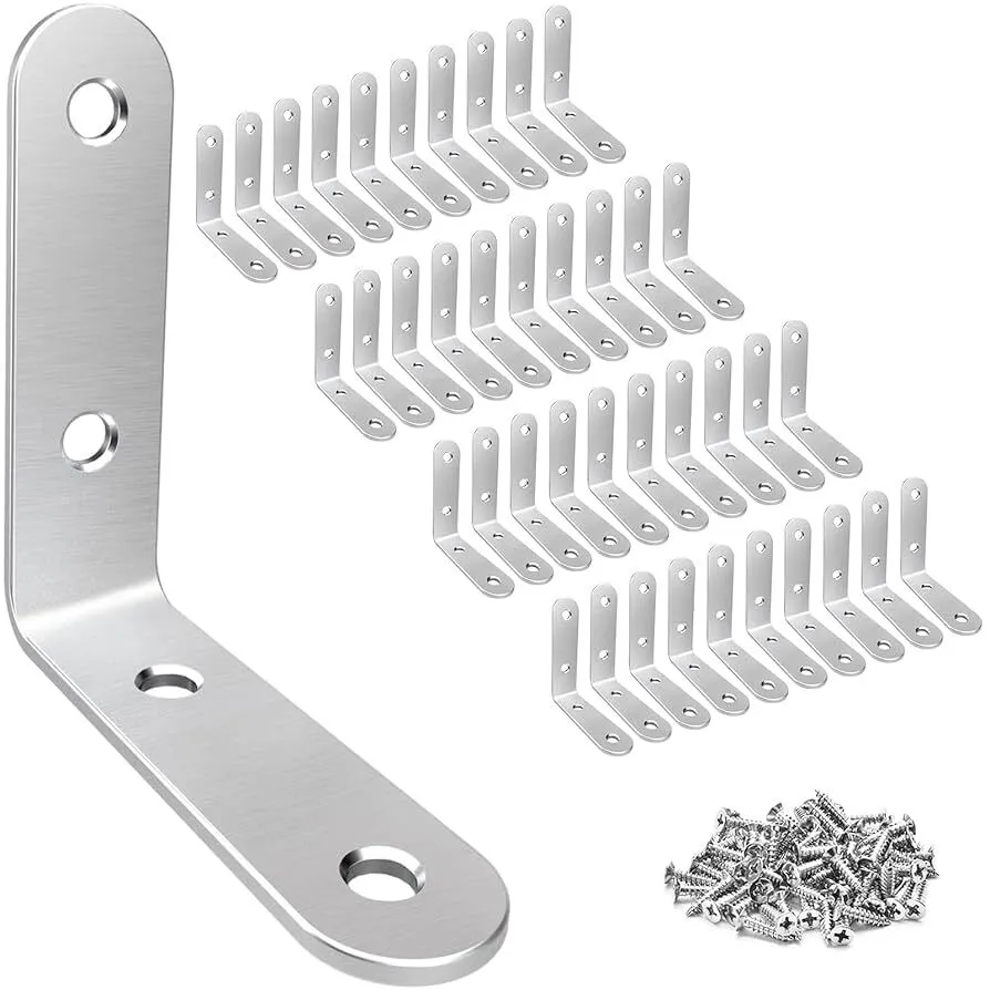  Angle brackets 50 x 50mm per 100 