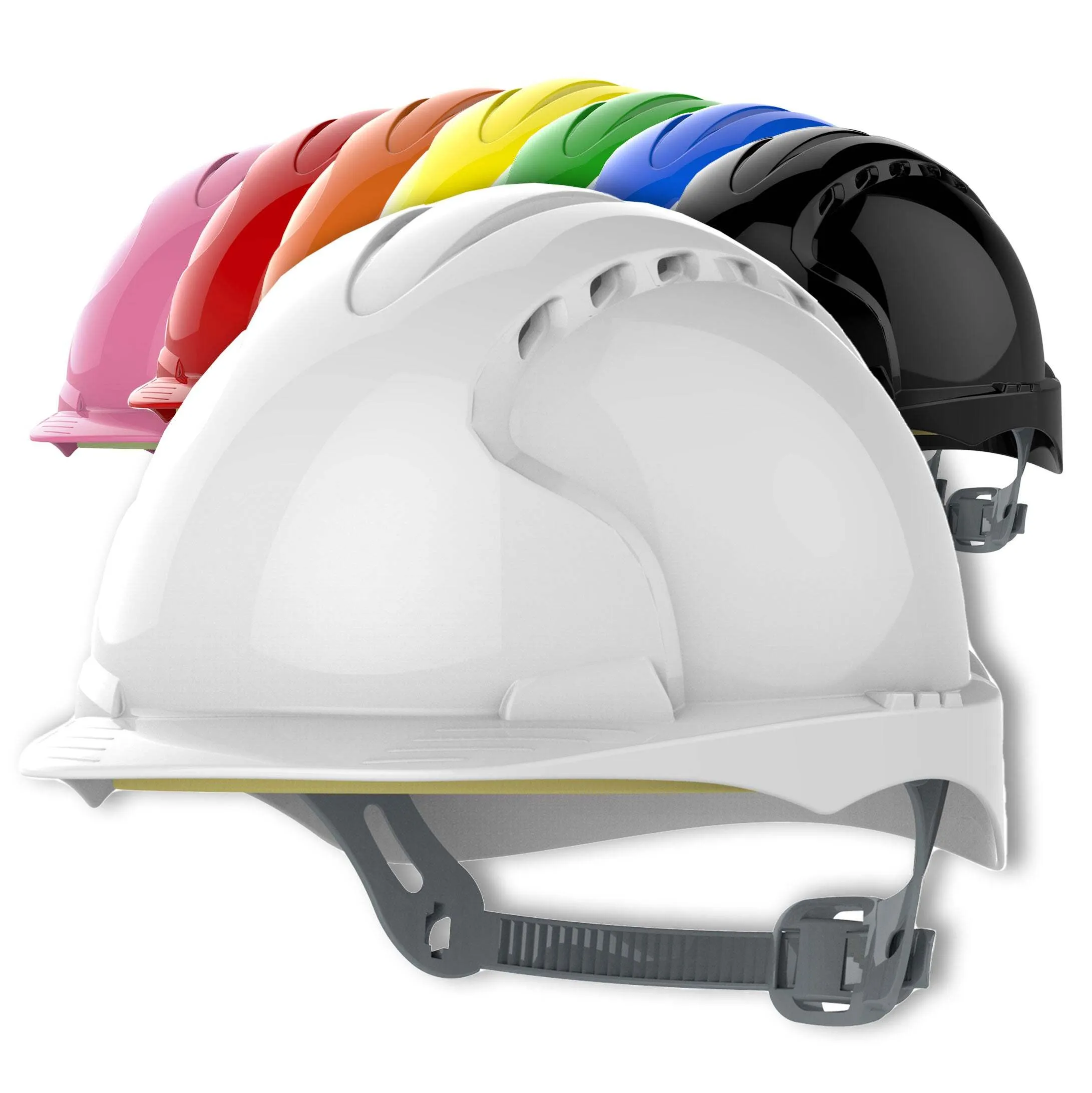  White hard hat JSP EVO2  