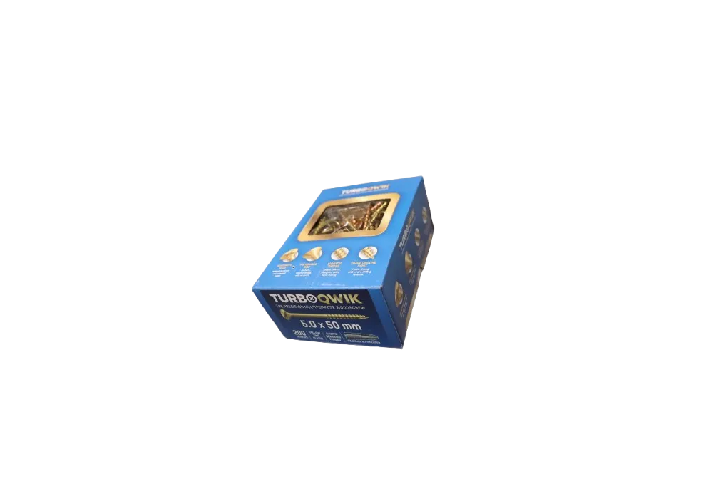  5x50mm TurboQwik Wood Screws 200pk