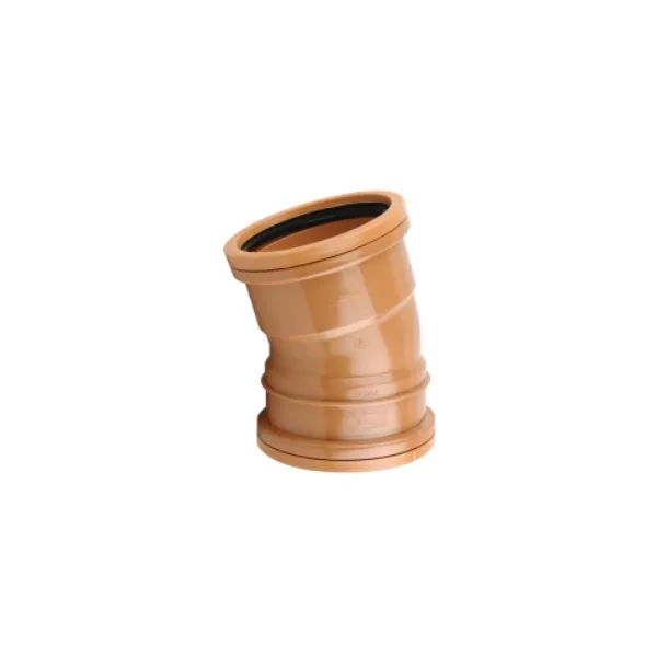  110mm 15 degree double socket bend 