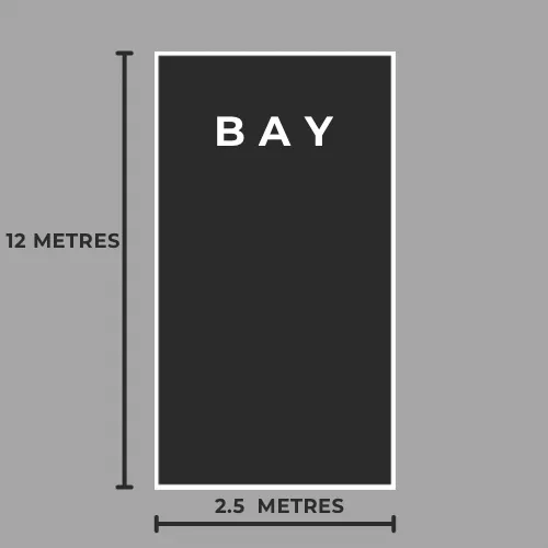 40ft / 12m Storage Bay