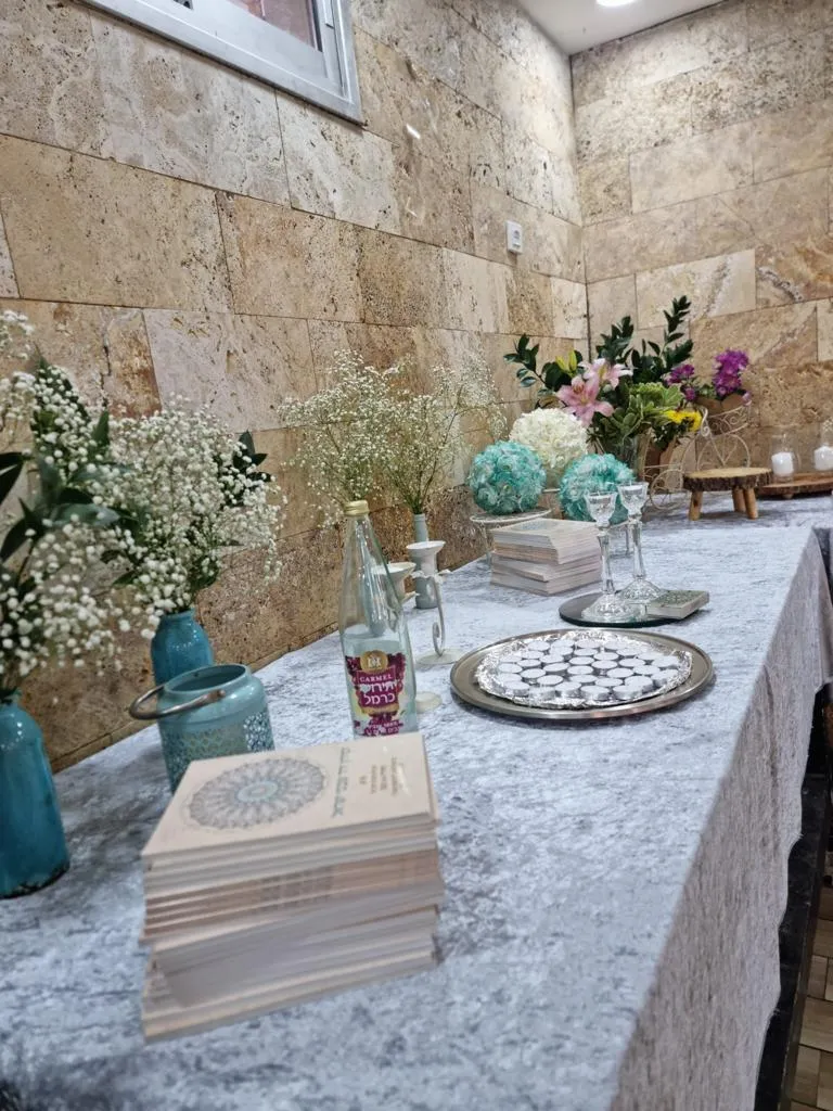 עיצוב שבת 7 ברכות