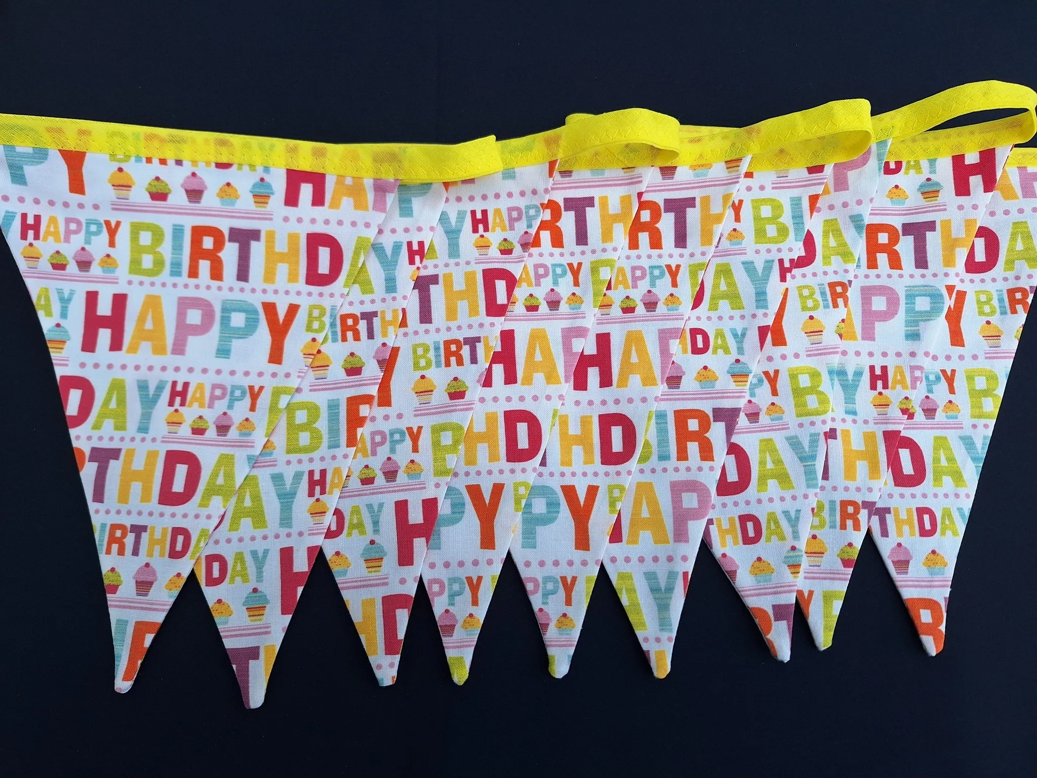 Handmade Bunting - Birthday