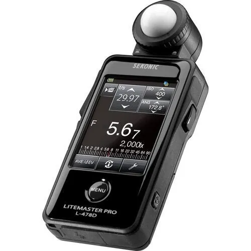 Sekonic LITEMASTER PRO L-478D Light Meter (Flash and Continuous)