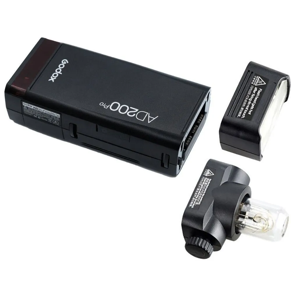 Godox AD200 (Pro) Portable HSS/TTL Wireless Strobe (2 Available)