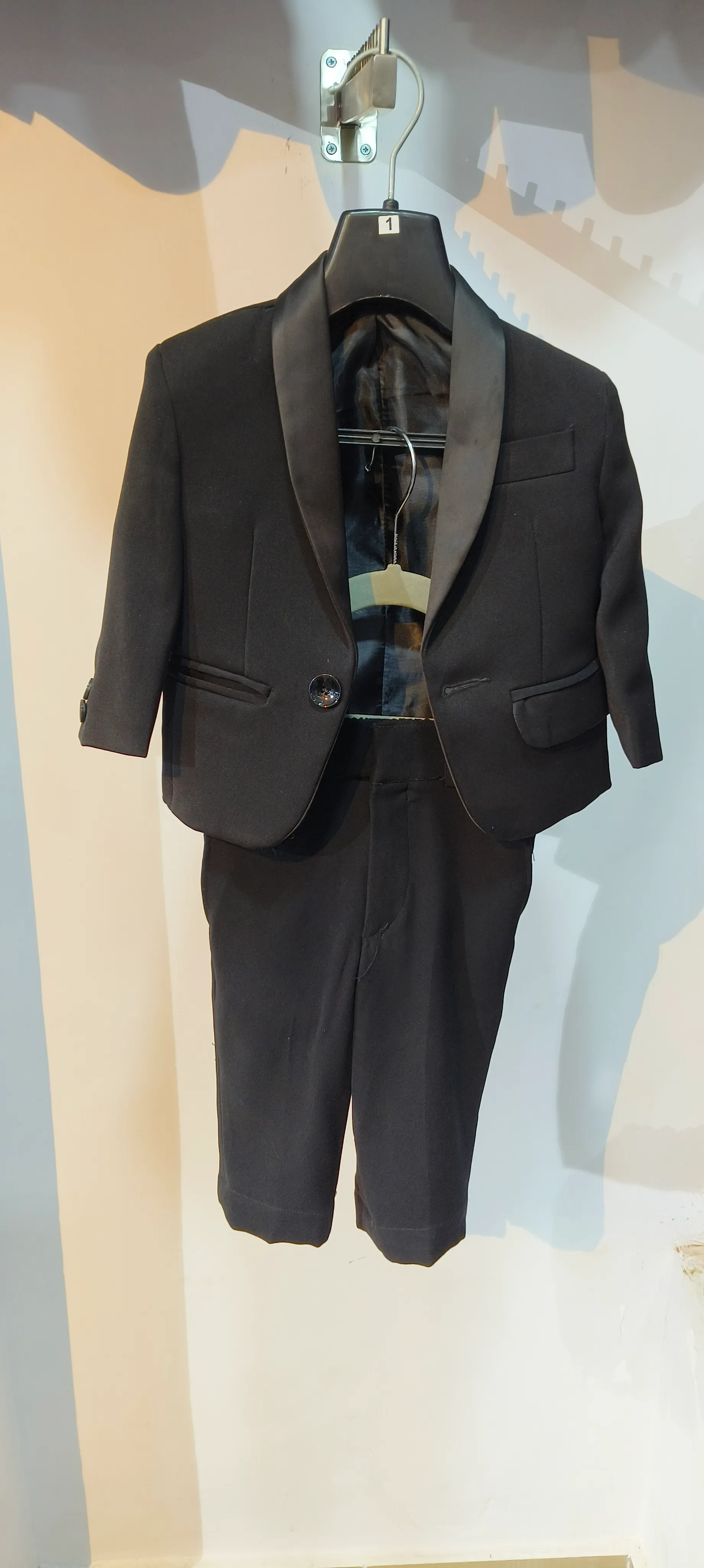 Kids Black Tuxedo