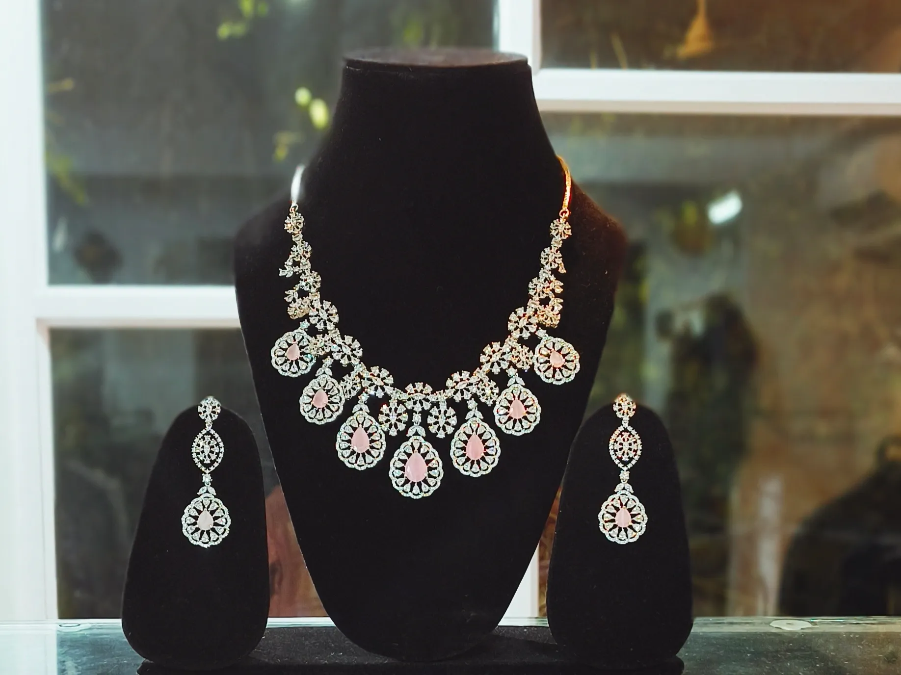 Pink Stone Jewellery