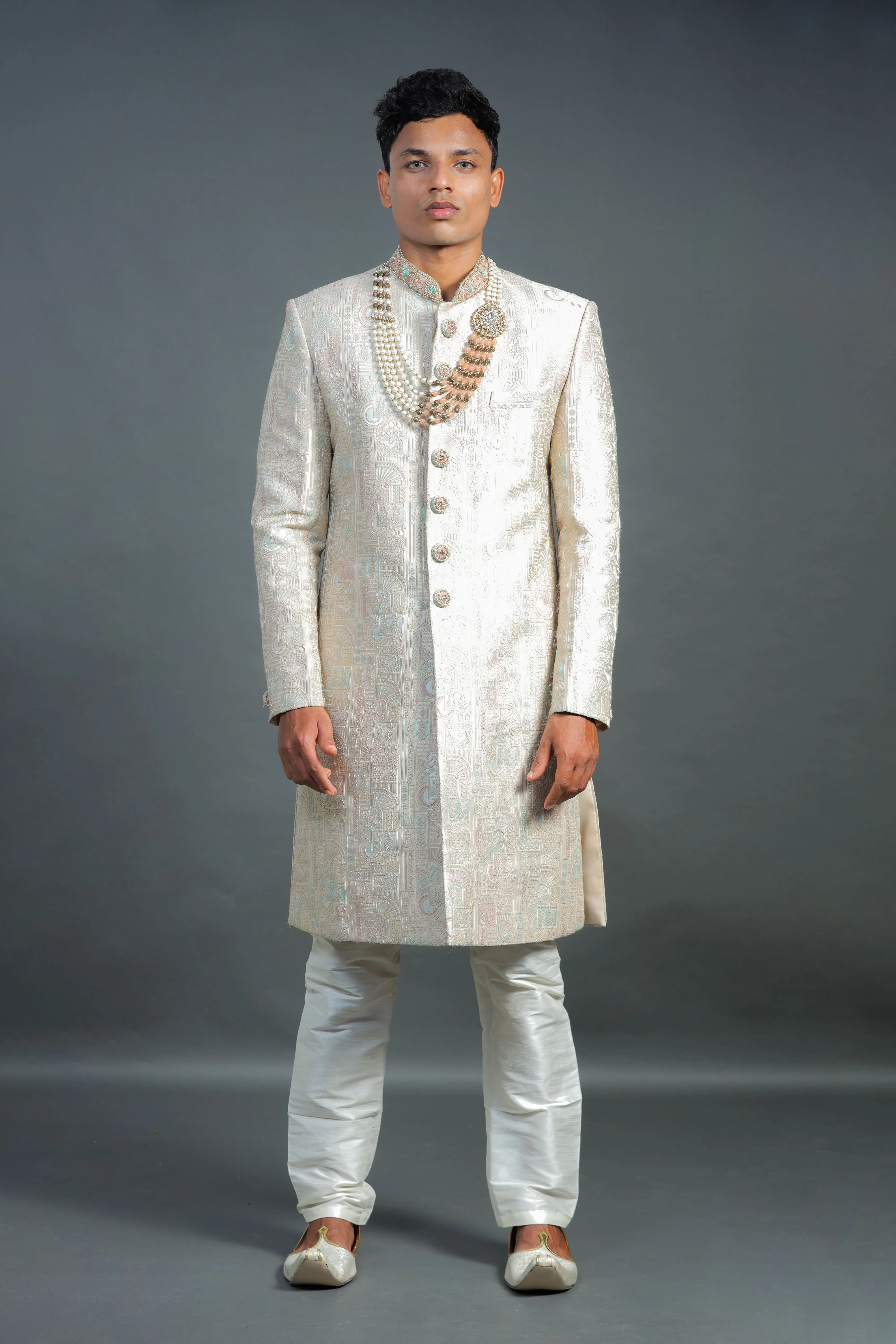 Pastel Sherwani