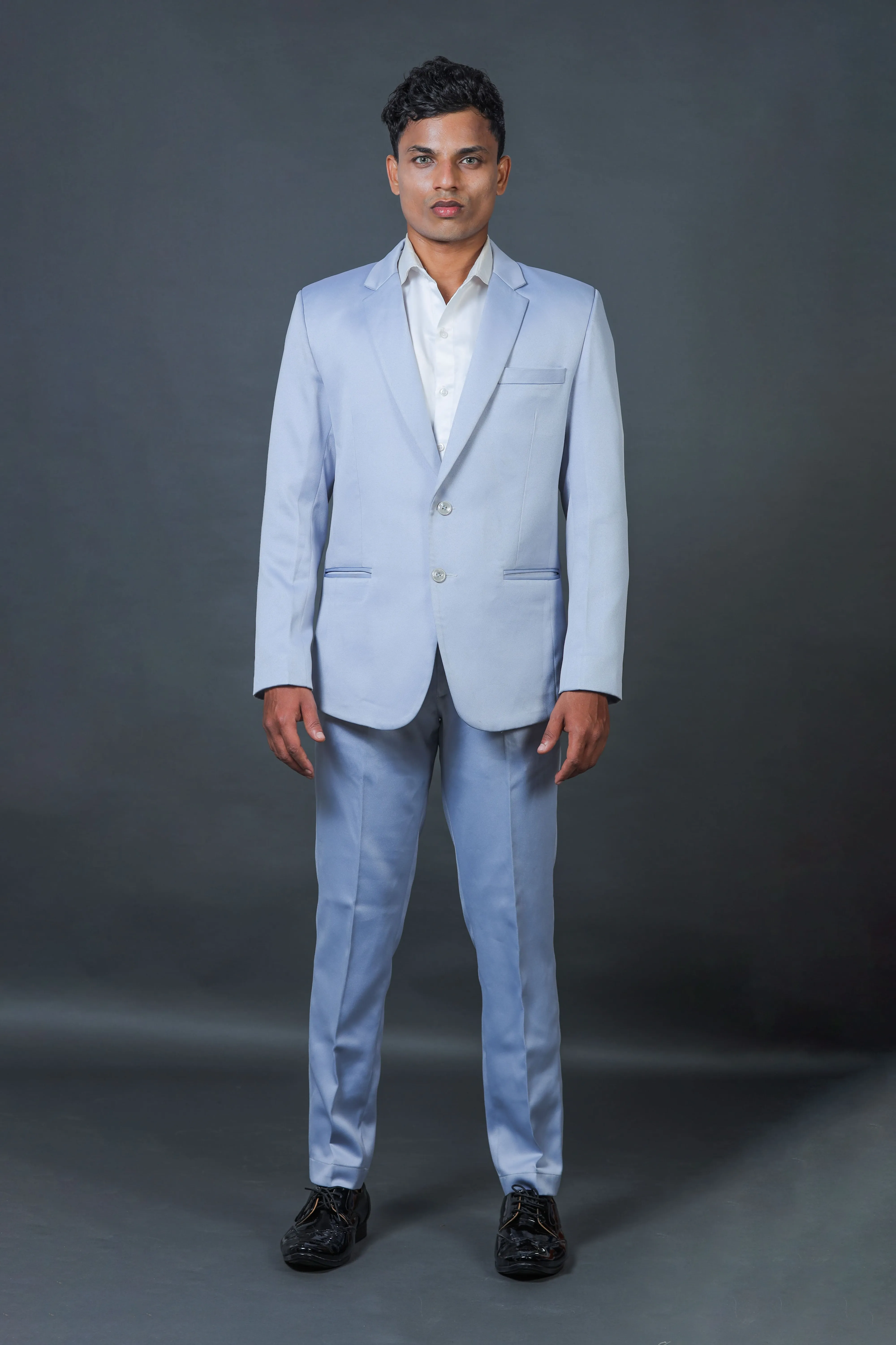 Ice blue Suit