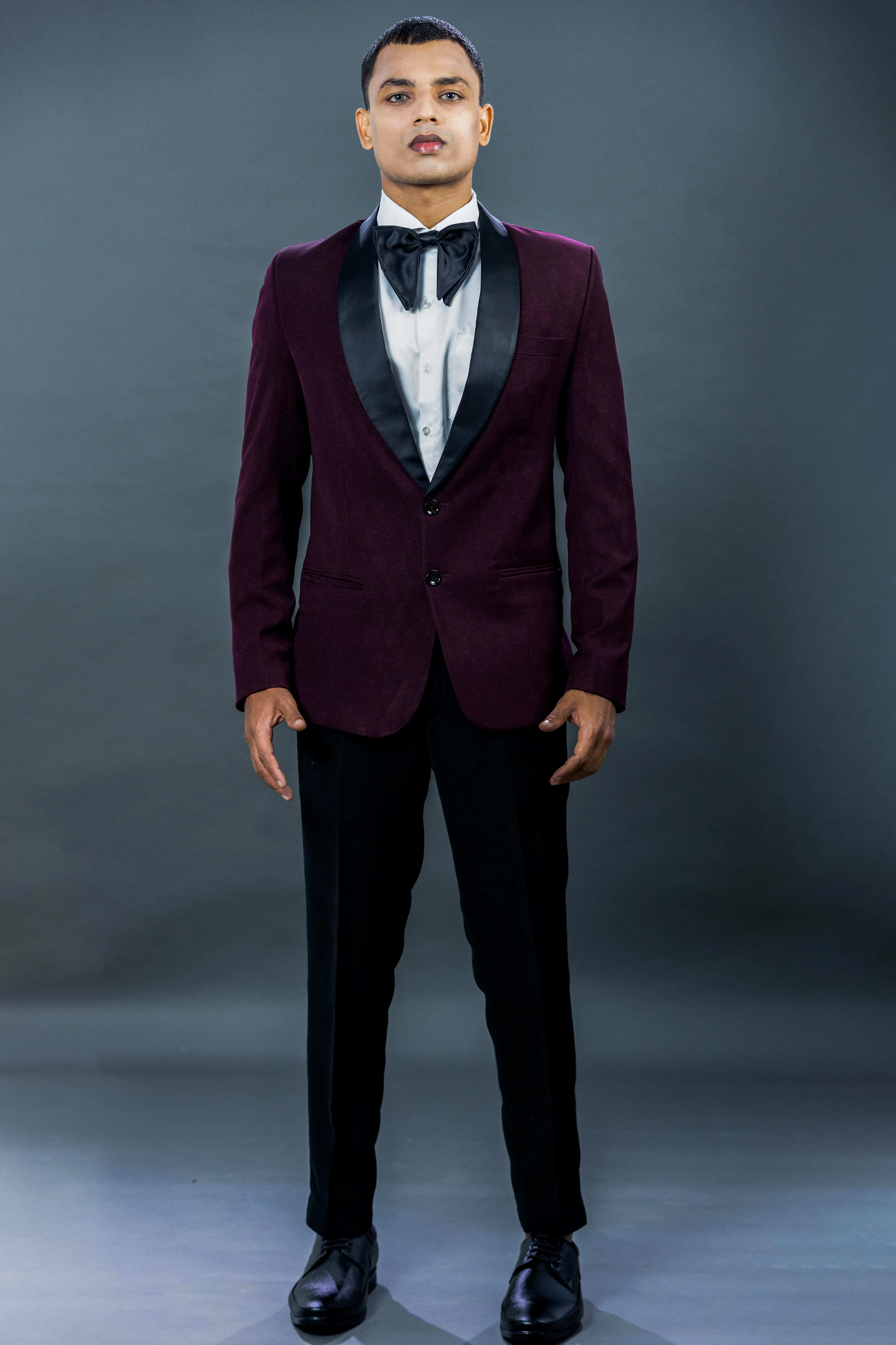 Brown Shine Tuxedo