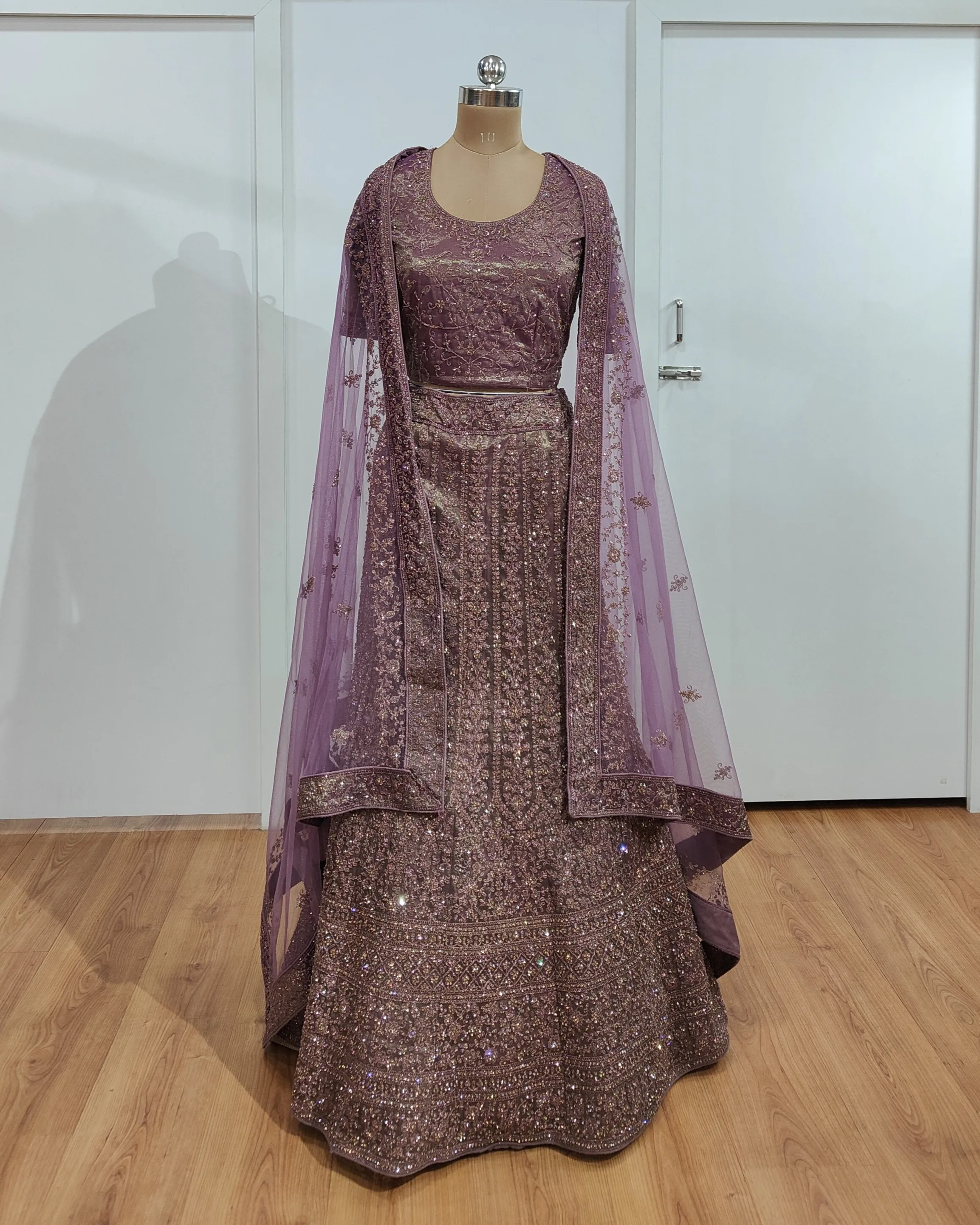 Hunter Lavender Lehenga - L6033