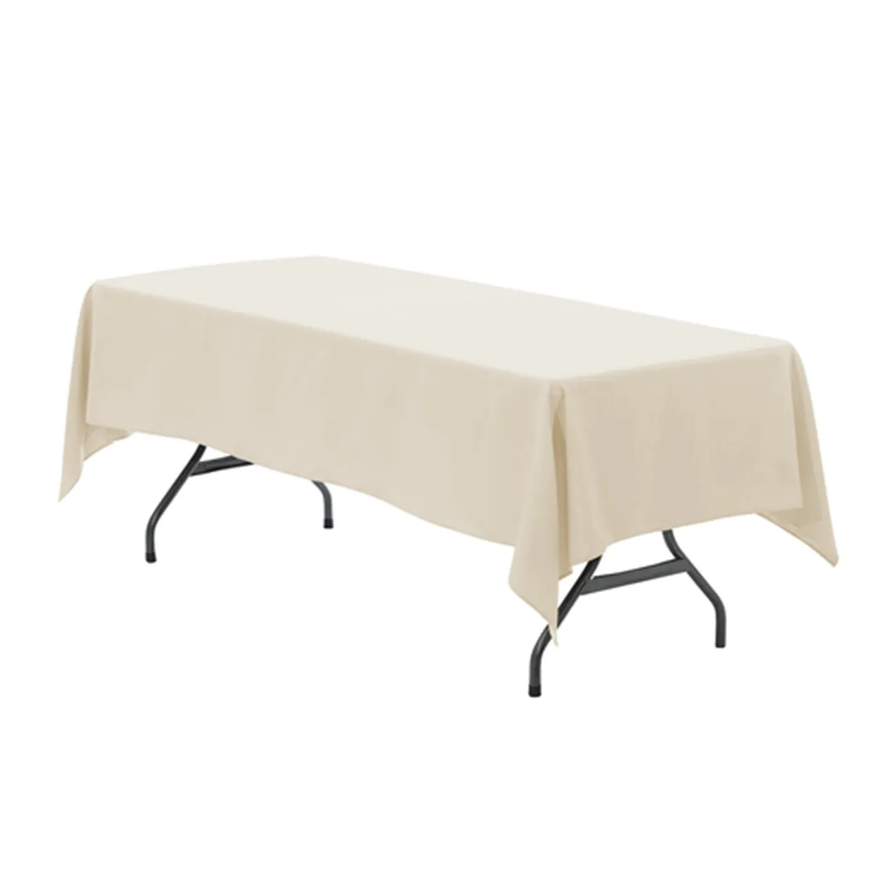 60"x126" Rectangle Ivory