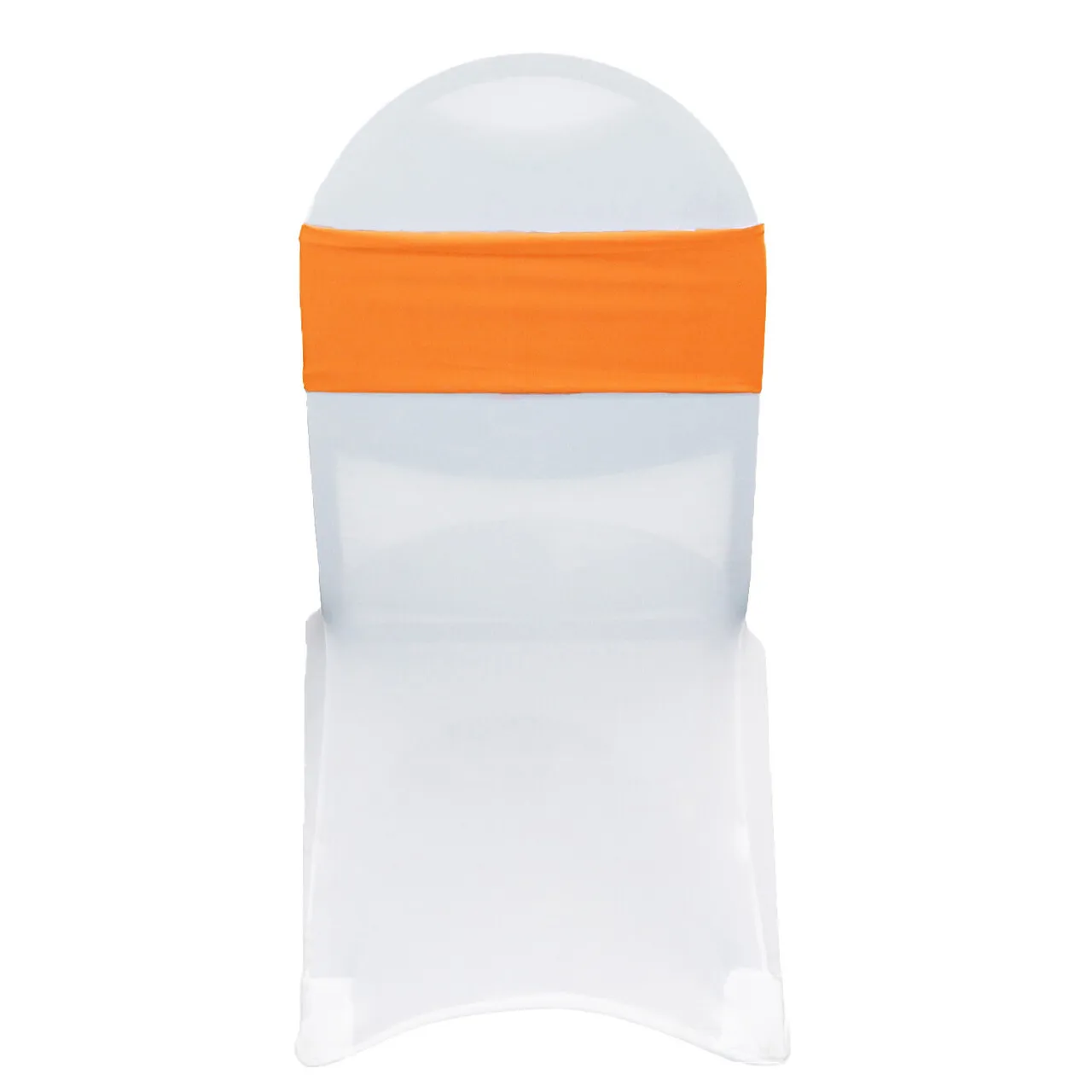 Orange Spandex Chair Bands