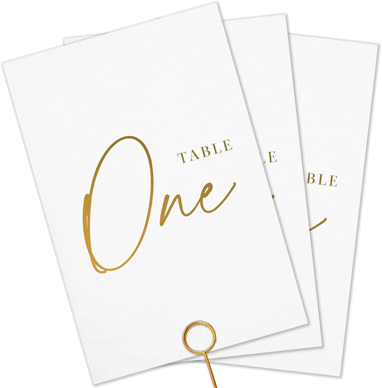 Table Numbers - Set 2