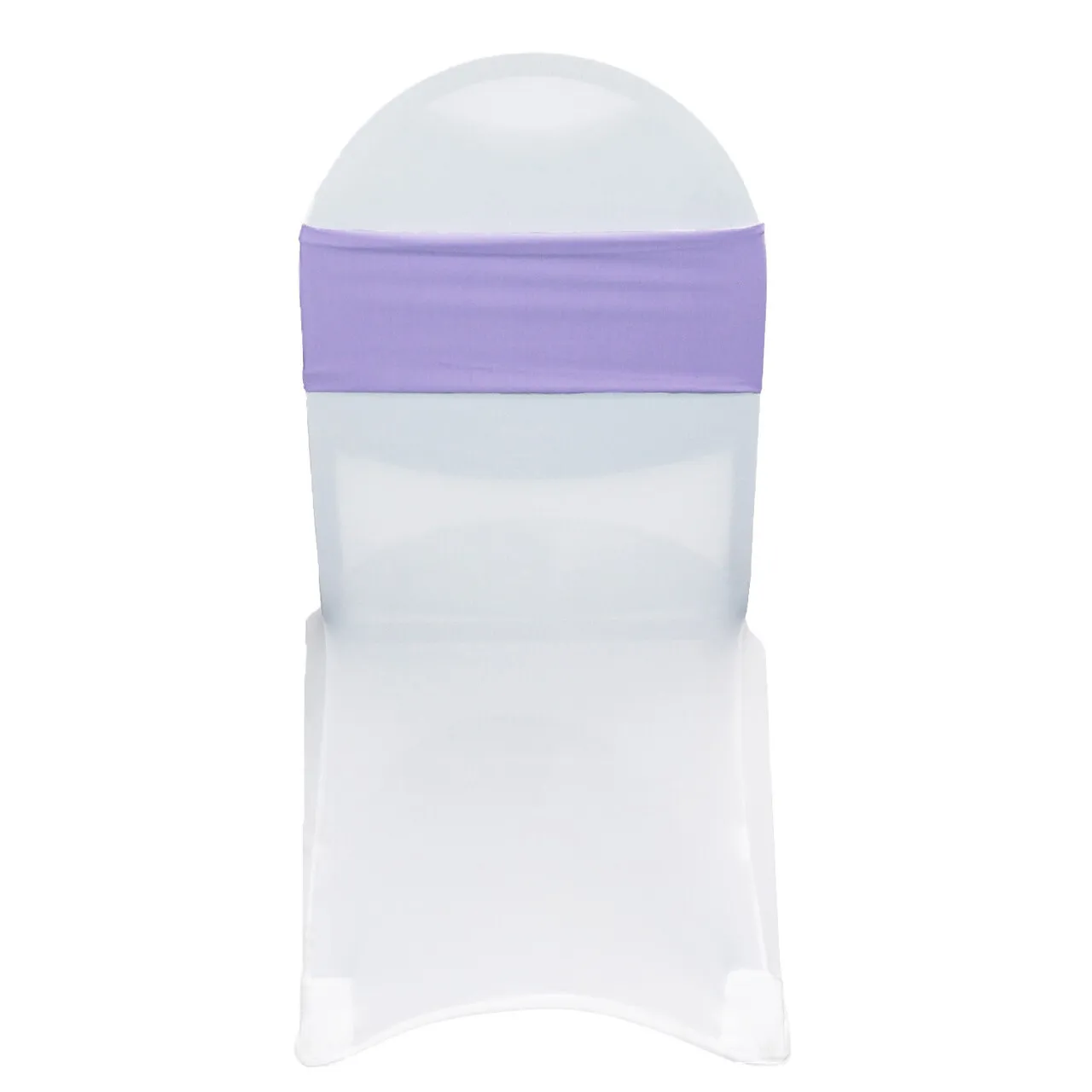 Lavender Spandex Chair Bands