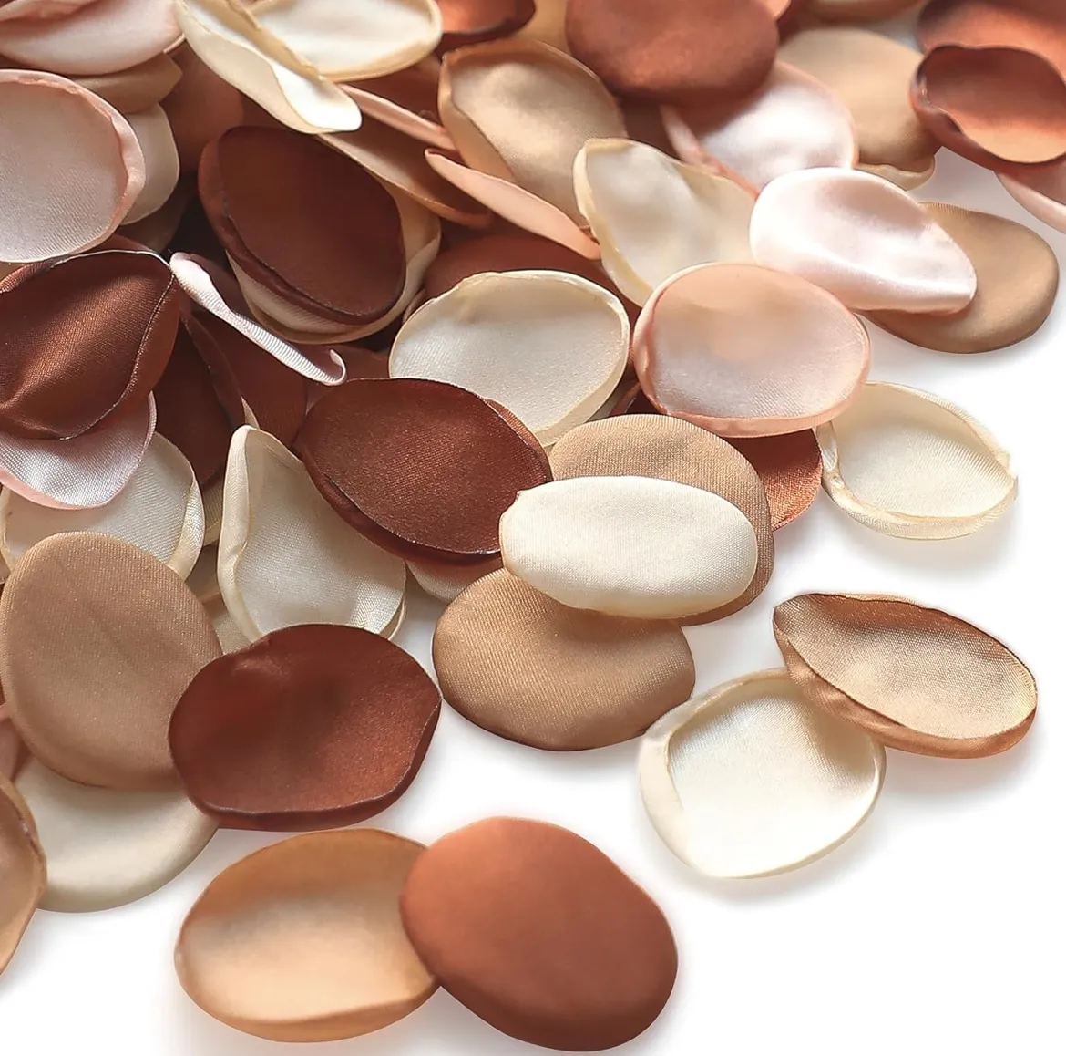Terracotta Silk Flower Petals