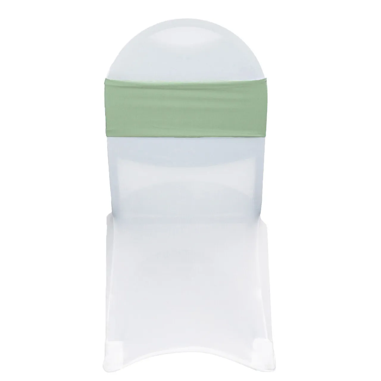 Sage Green Spandex Chair Bands